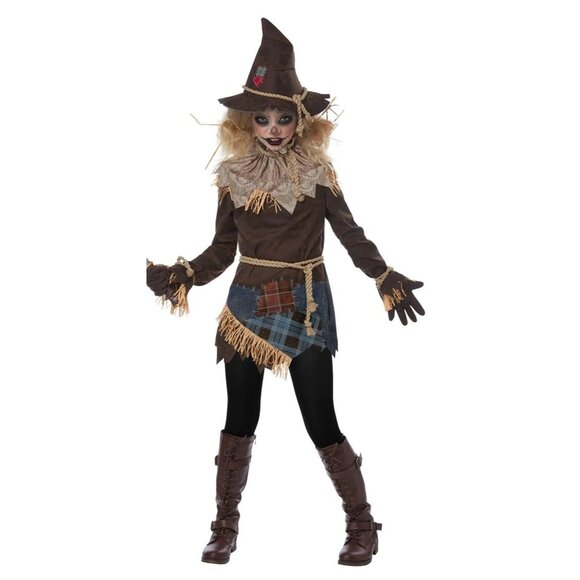 California Costumes Halloween Witch Outfit Brown and Tan - Picture 2 of 3